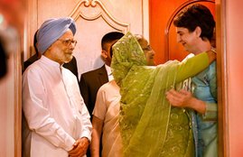 Sheikh Hasina meets Priyanka Gandhi Vadra