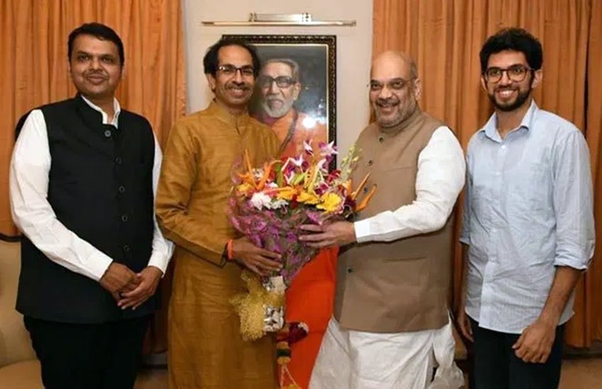बीजेपी-शिवसेना के सीट बंटवारे से कार्यकर्ताओं में नाराजगी। फोटो सोर्स: इंडियन एक्सप्रेस