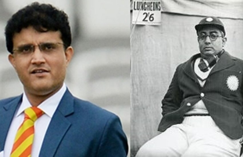 BCCI President 2019: सौरव गांगुली और महाराजा विजयनगरम।