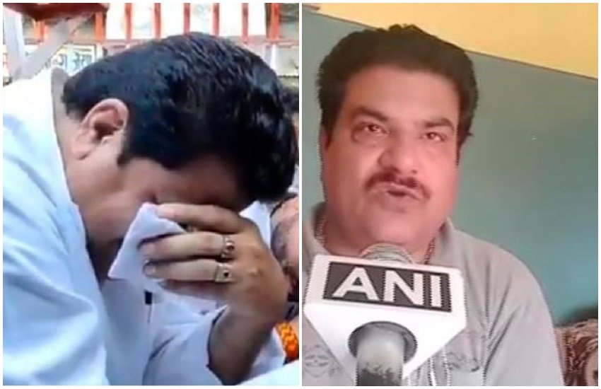 गांधी जंयती पर फूट-फूट कर रोते सपा नेता फिरोज खान