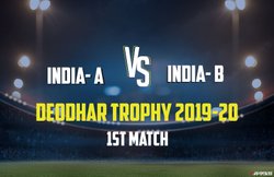 India A vs India B 1st ODI Live Cricket Streaming, Deodhar Trophy 2019: इंडिया ए और इंडिया बी में कांटे की टक्कर, यहां देखिए लाइव मैच