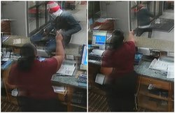 तमंचा से डरा लूटपाट कर रहा था, महिला ने छीन लिया और चला दी गोली, देखें VIDEO