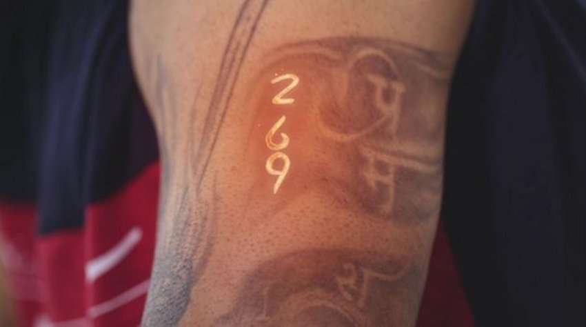 2011 में वह टीम इंडिया के 269वें टेस्ट क्रिकेटर बने थे। उनके शरीक पर यह अंक भी गुदा हुआ है।