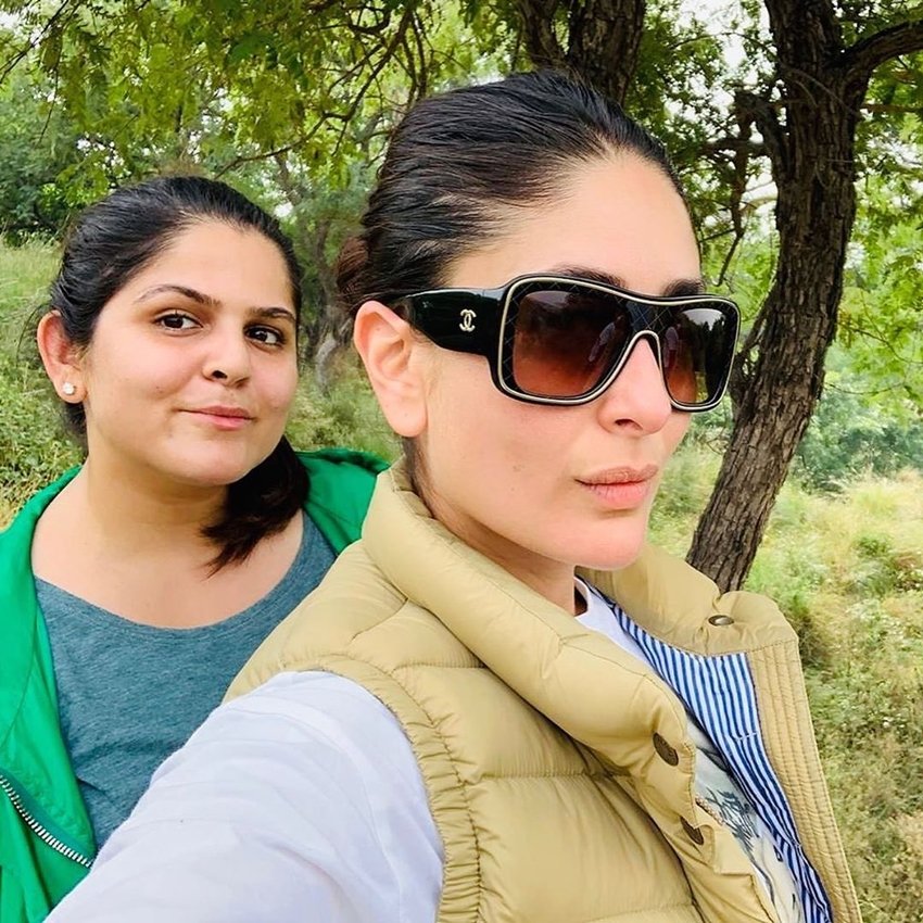 करीना कपूर उन अभिनेत्रियों में शुमार हैं जो बिना मेकअप भी काफी खूबसूरत दिखती हैं।