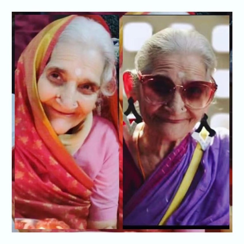 बॉलीवुड की कास्टिंग डायरेक्टर शिखा प्रदीप ने पुष्पा जोशी के निधन पर उनकी ये तस्वीर शेयर करते हुए लिखा- हिंदी सिनेमा में सबसे ज्यादा उम्र में डेब्यू करने वाली जिन्होंने 85 वर्ष की उम्र पर फिल्म 'रेड' से ऐक्टिंग करियर की शुरुआत की थी। इसके अलावा मुझे उन्हें फेवीक्विक के विज्ञापन में कास्ट करने का मौका मिला जिससे वह फेवीक्विक दादी के तौर पर मशहूर हुईं। उनके अलग-अलग किरदारों को लोगों का भरपूर प्यार मिला। उन्होंने 26 नवंबर को आखिरी सांस ली। हमने पुष्पा जी के तौर पर एक चमकता सितारा खो दिया।