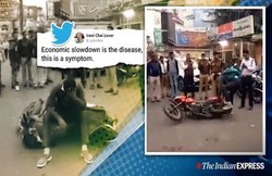 ट्रैफिक पुलिस ने काटा चालान गुस्से में पटक दी बाइक, फूट-फूटकर रोने लगा युवक; देखें VIDEO