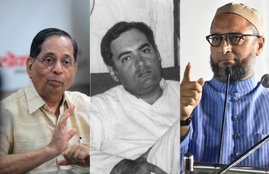 Ayodhya Dispute, Ram Mandir, Babri Masjid Demolition, AIMIM President, Hyderabad MP, Barrister, Asaduddin Owaisi, Madhav Godbole, Claim, Former, PM Rajiv Gandhi, Babri Masjid, Demolition, Rajiv Gandhi, Second Karsevak, Lock, Key, INC, Congress, UP, State News, National News, India News, Hindi News