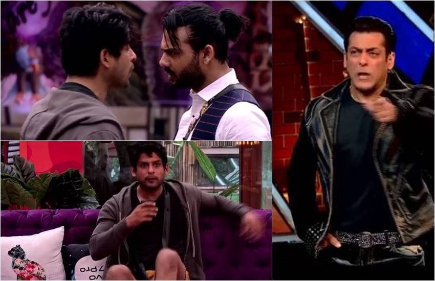 Bigg Boss 13, Salman Khan Slam Siddharth Shukla, Siddharth Shukla on bigg boss 13, Salman Khan Fire On Siddharth Shukla, Rashmi Desai, Vishal, Salman Khan, BB13 contestants, Bollywoodnews,, television news, entertainment news