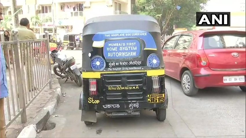 इस ऑटो रिक्शा के मालिक हैं सत्यवान गीते।