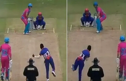 VIDEO: दक्षिण अफ्रीकी गेंदबाज ग्रेगोरी महलोकवाना ने दोनों हाथों से गेंदबाजी की, दोनों हाथों से विकेट लेकर मचाई सनसनी