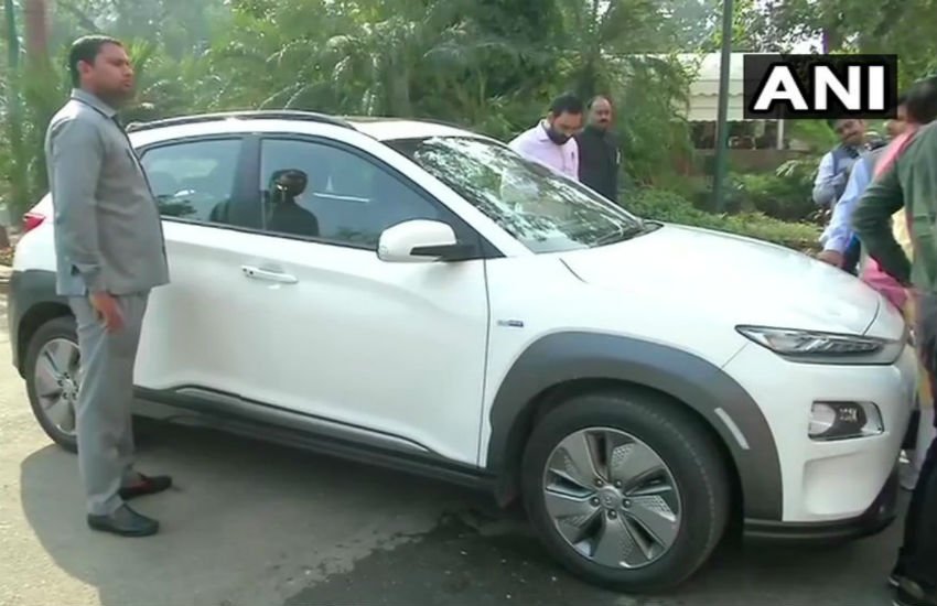 Parliament Session, Union Minister Prakash Javadekar, Hyundai Kona electric SUV, Hyundai Kona price, Hyundai Kona mileage, Hyundai Kona features, Hyundai Kona driving range
