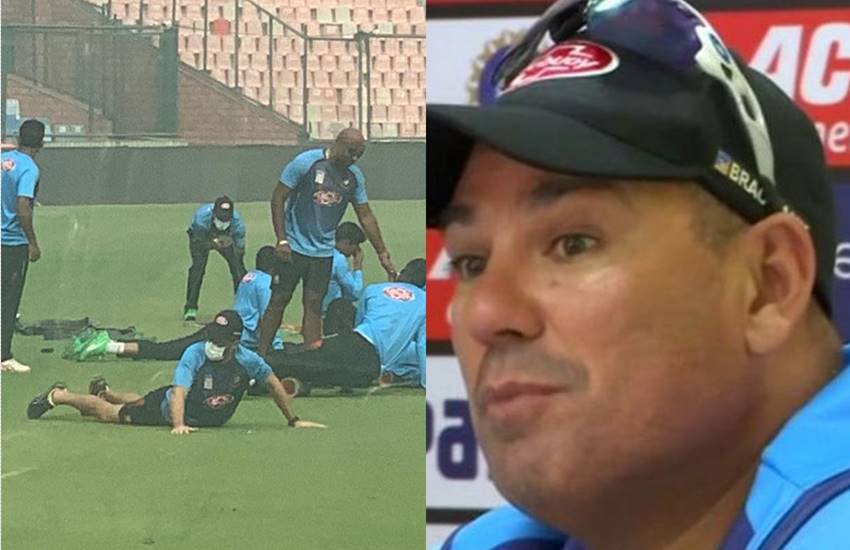 Sourav Ganguly, Rohit Sharma, DDCA, Arun Jaitely Stadium, Feroz Shah Kotla Cricket ground, cricket news, BCCI, Liton Das mask, Liston Das Bangladesh cricketer, Delhi air pollution, Delhi AQI, Delhi Air Quality Index, Delhi smog, India vs Bangladesh, India vs Bangladesh 1st T20I, India Bangladesh, India vs Bangladesh 2019, Bangladesh Cricket Team, Bangladesh head coach Russell Domingo