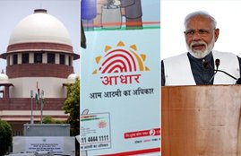 Aadhaar Card, Aadhaar, UIDAI, Private Companies, SC, Supreme Court of India, NDA Government, BJP Government, Narendra Modi, PM Modi, National News, India News, Hindi News