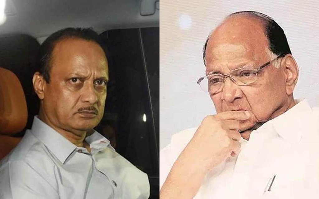 नई दिल्ली में NCP चीफ शरद पवार के आवास पर गुरुवार को अहम बैठक हुई, जिसमें INC और NCP नेता शामिल हुए। 
