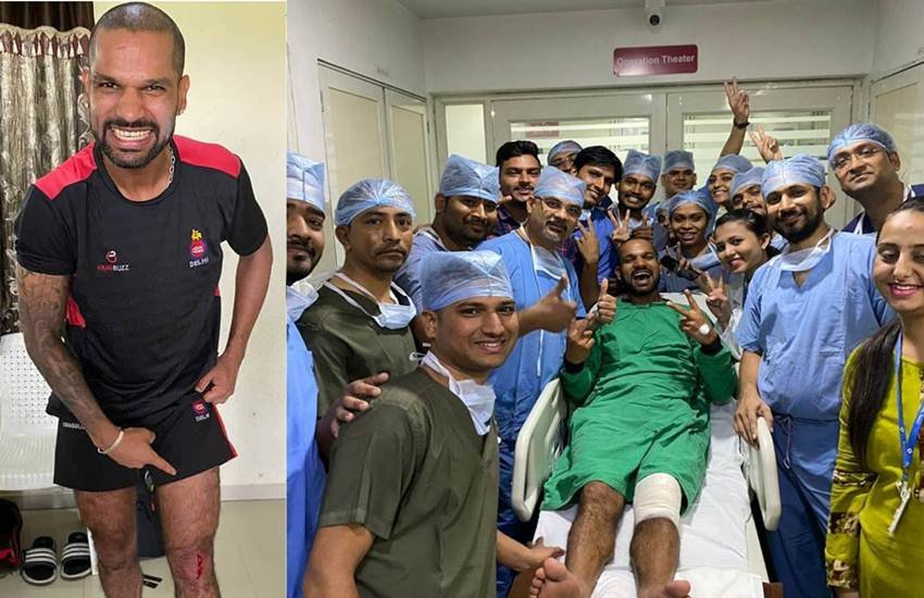 शिखर धवन ने पोस्ट की खुद के अस्पताल में होने वाली PIC, हार्दिक पंड्या ने ट्वीट कर दिया यूजर्स को लाजवाब