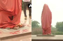 JNU, JNU Campus, New Delhi, Swami Vivekanand, Statue, Vandalise, Miscreants, ABVP, BJP, NSUI, INC, AISA, BAPSA, AISA, AISF, National News, India News, Hindi News