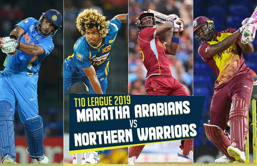 युवराज सिंह, लसिथ मलिंगा, डेरेन सैमी औऱ आंद्रे रसेल।