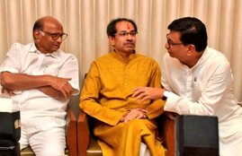 Uddhav Thackeray Oath Ceremony, Uddhav Thackeray, Shivsena, Oath Ceremony, Chairs, Guests, Invitation, Mamata Banerjee, TMC, West Bengal, Arvind Kejriwal, AAP, MK Stalin, DMK, 400 Farmers, India News, National News, Hindi News
