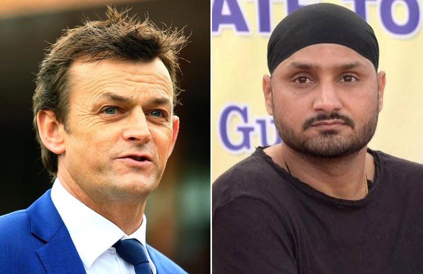 हरभजन सिंह और एडम गिलक्रिस्ट 
