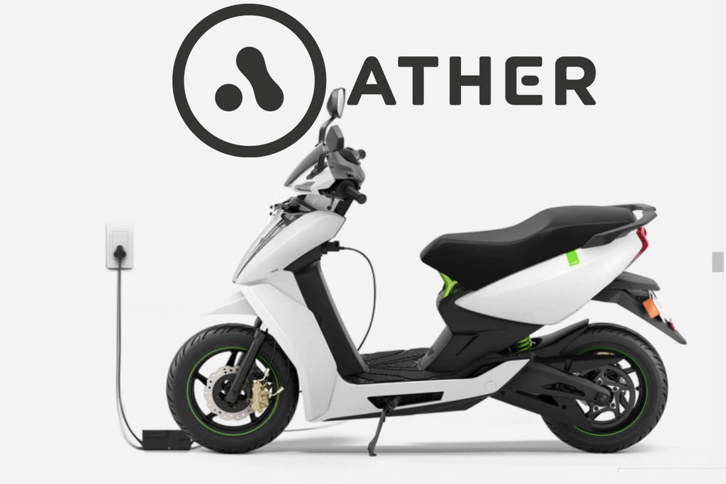 Ather Energy new scooter, Ather premium electric scooter, Electric scooters in india ,Ather energy Vs Bajaj Chetak , Electric premium scooters