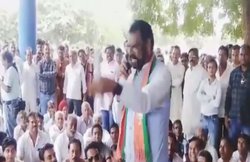 मध्य प्रदेश: BJP विधायक बोले- कांग्रेसी नेताओं को जूते से मारें किसान, बाद में दी सफाई