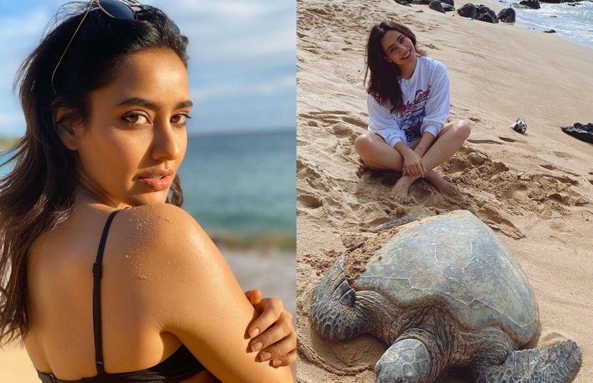 इमरान हाशमी के साथ फिल्म क्रुक से बॉलीवुड में डेब्यू करने वालीं नेहा शर्मा इन दिनों वैकेशन पर हैं। वह हवाई में छुट्टियां एंजॉय कर रही हैं। वैकेशन की कई तस्वीरें नेहा ने अपने फैंस के साथ शेयर की हैं। इन तस्वीरों में नेहा फुल मस्ती करती नजर आ रही हैं। नेहा की वैकेशन पिक्चर्स उनके फैंस को खूब पसंद भी आ रही है।(All Pics: Neha Sharma Instagram)