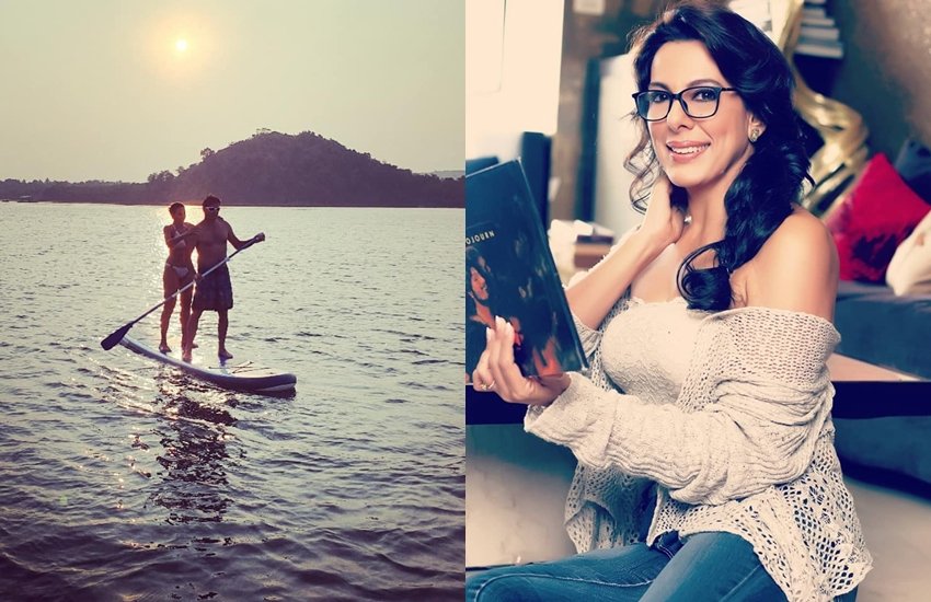 90 के दशक की हॉट अभिनेत्रियों की जब भी बात होती है तो पूजा बेदी का नाम जरूर लिया जाता है। पूजा बेदी मशहूर अभिनेता कबीर बेदी की बेटी हैं। पूजा इन दिनों गोवा में हैं और अपने होने वाली पति मानिक कॉन्ट्रैक्टर के साथ क्वालिटी टाइम स्पेंड कर रही हैं। पूजा बेदी ने गोवा की अपनी कुछ तस्वीरें भी अपने सोशल मीडिया अकाउंट से शेयर की हैं। इन तस्वीरो में दोनों के बीच की केमिस्ट्री काफी अच्छी दिख रही है। बता दें कि इसी साल फरवरी के महीने में पूजा ने मानिक के साथ सगाई की थी। संभवत: 2020 में दोनों शादी कर सकते हैं, हालांकि इस बारे में अभी उन्होंने पब्लिकली कुछ नहीं कहा है। इन सबके बीच पूजा बेदी और मानिक कॉन्ट्रैक्टर की तस्वीरें उनके फैंस को काफी पसंद आ रही हैं।(All Pics: Pooja Bedi Instagram)