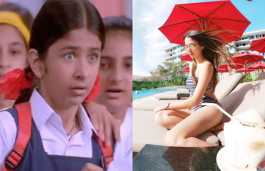 साल 2001 में आई करण जौहर की फिल्म कभी खुशी कभी कम बॉक्सऑफिस पर सुपरहिट साबित हुई थी। अमिताभ बच्चन, शाहरुख खान, रितिक रौशन, जया बच्चन, काजोल और करीना कपूर जैसे सुपरस्टार्स से सजी इस फिल्म में एक किरदार और था जिसने काफी लोकप्रियता हासिल की थी। यह किरदार था करीना कपूर के बचपन का। करीना जिनका फिल्म में नाम पू था उनके बचपन का किरदार निभाया था चाइल्ड आर्टिस्ट मालविका राज ने। मालविका ने अपनी क्यूट एक्टिंग से दर्शकों का दिल जीता था। अब मालविका बड़ी हो गई हैं। वह बतौर लीड एक्ट्रेस बॉलीवुड फिल्म में नजर आने वाली हैं। फिलहाल मालविका मॉडलिंग करती हैं और सोशल मीडिया में भी काफी एक्टिव हैं। आए दिन वह अपनी तस्वीरें शेयर करती रहती हैं। इन तस्वीरों में उन्हें देख पहचान पाना काफी मुश्किल है कि यह वही छोटी पू हैं। (All Pics: Malvika Raaj Instagram)