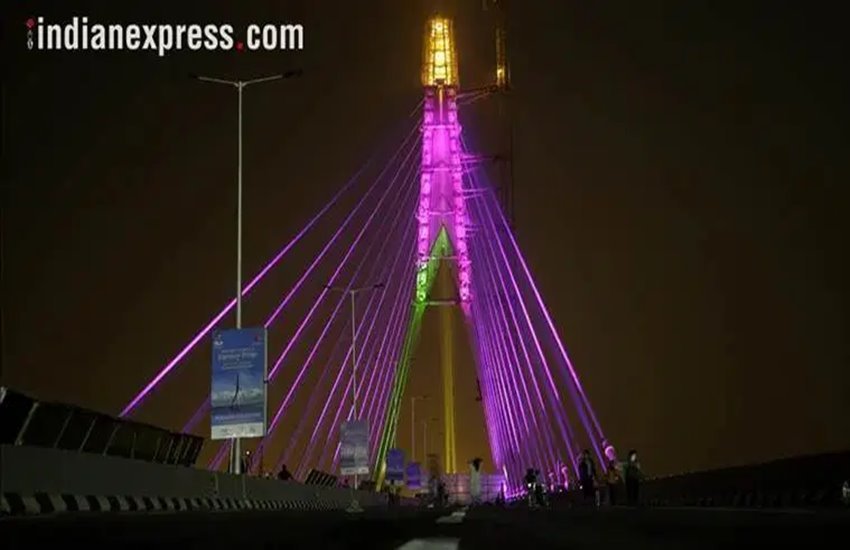 दिल्ली का सिग्नेचर ब्रिज दिल्ली का सिग्नेचर ब्रिज