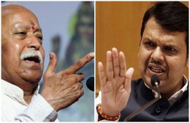Maharashtra election, BJP, Maharastra, CM Devendra Fadanvis, RSS, RSS Chief, Mohan Bhagwat, Congress, BJP, Shiv Sena, india news, Hindi news, news in Hindi, latest news, today news in Hindi