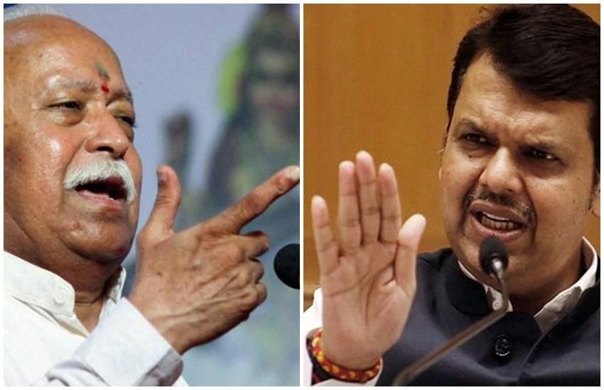 Maharashtra election, BJP, Maharastra, CM Devendra Fadanvis, RSS, RSS Chief, Mohan Bhagwat, Congress, BJP, Shiv Sena, india news, Hindi news, news in Hindi, latest news, today news in Hindi