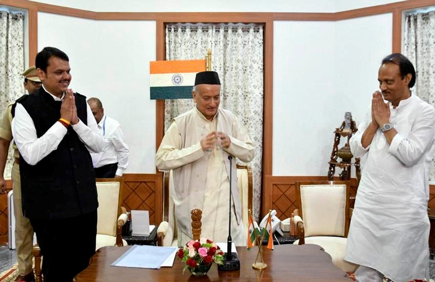 Maharashtra CM and Dy CM oath-taking ceremony