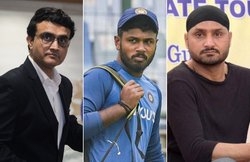 संजू सैमसन को टीम में नहीं चुने जाने पर सेलेक्टर्स पर भड़के हरभजन सिंह, ट्वीट कर कहा- अब दादा से ही उम्मीद