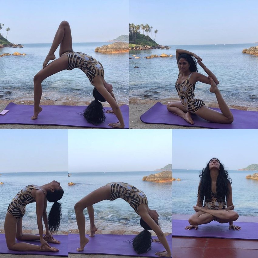 आए दिन कविता कौशिक अपनी योगा फोटोज शेयर करती रहती हैं।
