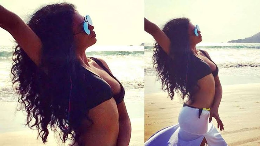 टीवी पर हॉट पुलिस इंस्पेक्टर के रोल से मशहूर हुईं कविता आए दिन अपनी बिकिनी पिक्चर्स शेयर करती रहती हैं।