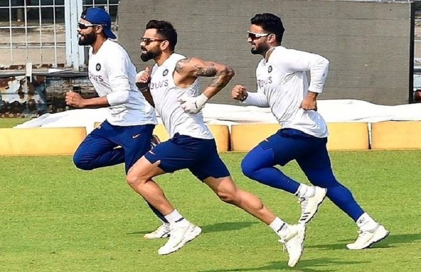 जडेजा के साथ कोहली ने शेयर की फोटो (फोटो सोर्स-twitter)