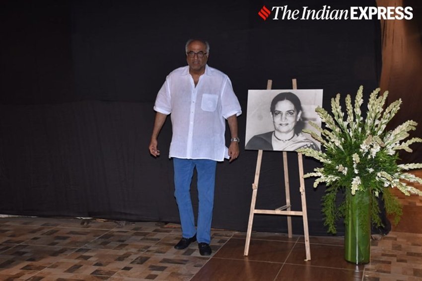 बोनी कपूर ने भी इस प्रेयर मीट में अपनी मौजूदगी दरज कराई।