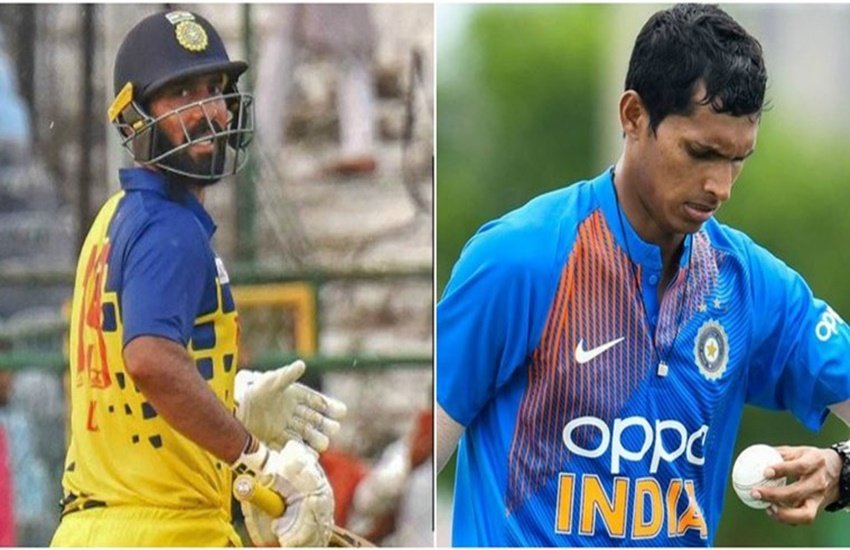दिनेश कार्तिक और वॉशिंगटन सुंदर। (फोटो सोर्स- इंडियन एक्सप्रेस)
