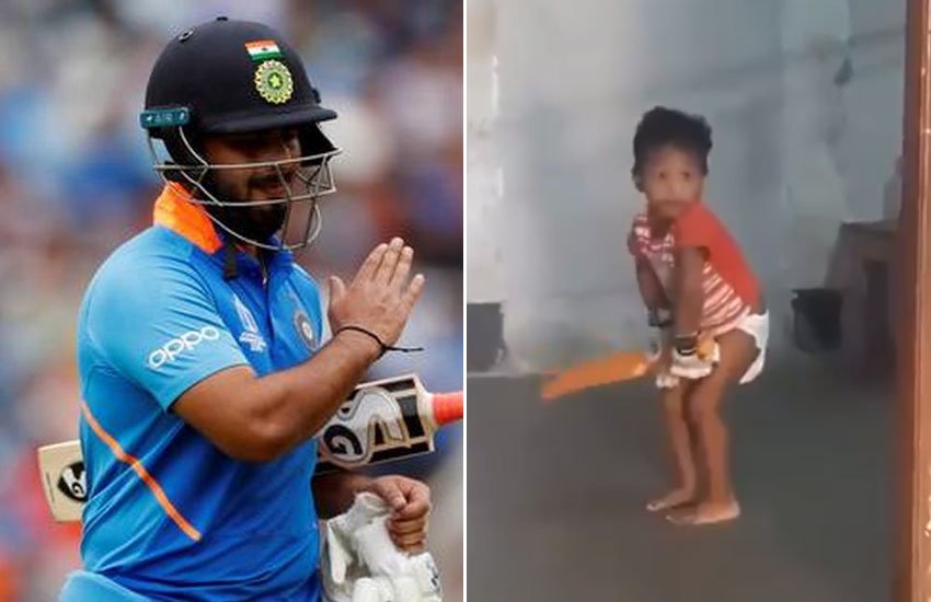 भारतीय क्रिकेटर ऋषभ पंत।