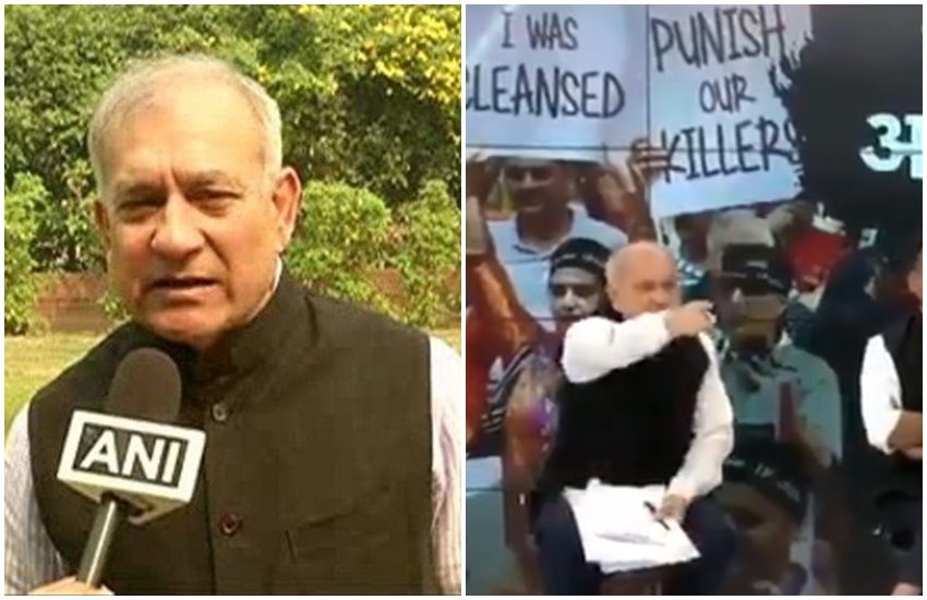 टीवी डेबिट में रिटायर्ड मेजर जनरल एसपी सिन्हा 
फोटो सोर्स- सोशल मीडिया 