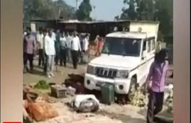 UP, Hapur, govt SUV, Vegetable farmer, agriculture market secretary, Sushil Kumar, anti-encroachment drives, india news, Hindi news, news in Hindi, latest news, today news in Hindi