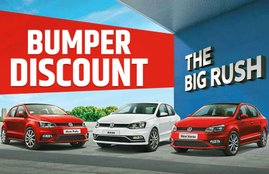 Volkswagen Discount Offer, Volkswagen ameo discount offer, Volkswagen polo discount, Volkswagen vento discount, Volkswagen cars discount in november