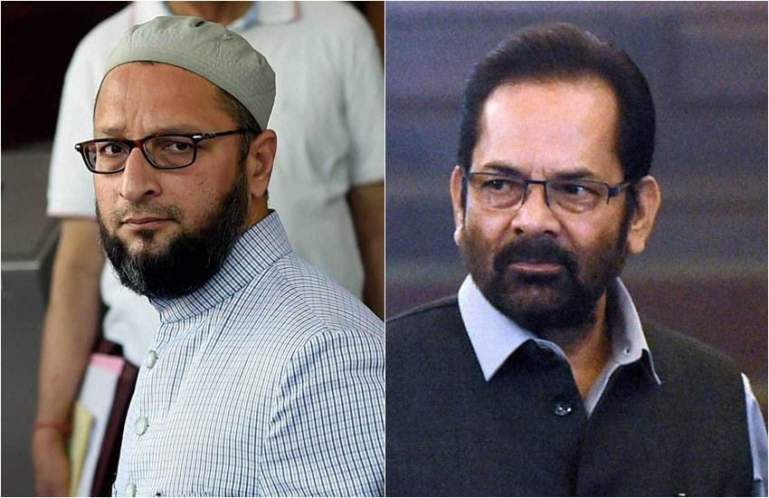 aimim chief Asaduddin Owaisi, Jamia, NRC, MMukhtar Abbas naqvi,