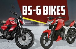 Top 5 BS-6 Bikes in india, Hero Splendor BS-6 Price, Honda SP125 BS-6 price, Yamaha FZS-FI BS-6 Price, TVS Apache RTR 160 BS-6 price, Best BS-6 bikes, BS-6 bike with best mileage