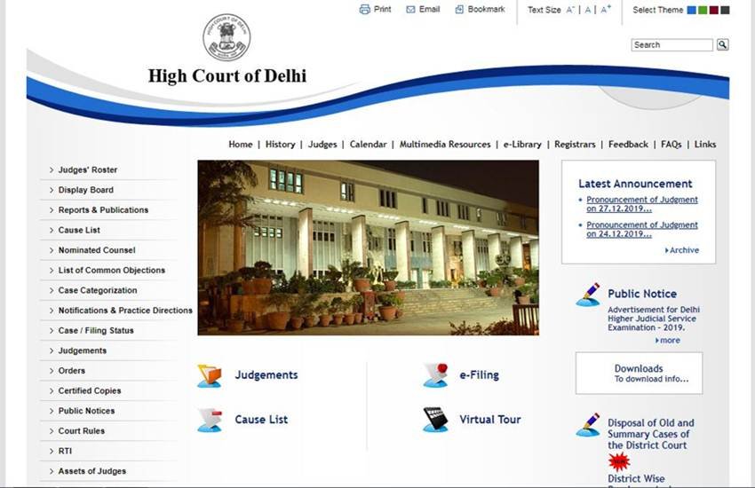 Delhi High Court Higher Judicial Services notification 2020, delhihighcourt.nic.in, Delhi high court, employment news, sarkari naukri, sarkari naukri result, govt jobs, 7th pay commission, 7th pay commission news, 7th pay commission latest news, 7th cpc news, 7th cpc latest news, 7th pay commission news in hindi, 7th pay commission latest news today, 7th pay commission latest news today 2019, 7th pay commission news updatesr