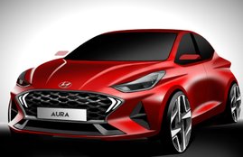 Hyundai Aura sedan image, Hyundai Aura sketch, Hyundai Aura price, Hyundai Aura launch date, Hyundai Aura features, Hyundai Aura detail, hyundai aura vs maruti dzire