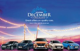 Hyundai December Delight Discount Offer, Hyundai Discount offer, Hyundai santro discount offer, Hyundai Elite i20 discount offer, Hyundai venue discount offer, Hyundai creta discount offer, Hyundai Tucson discount offer