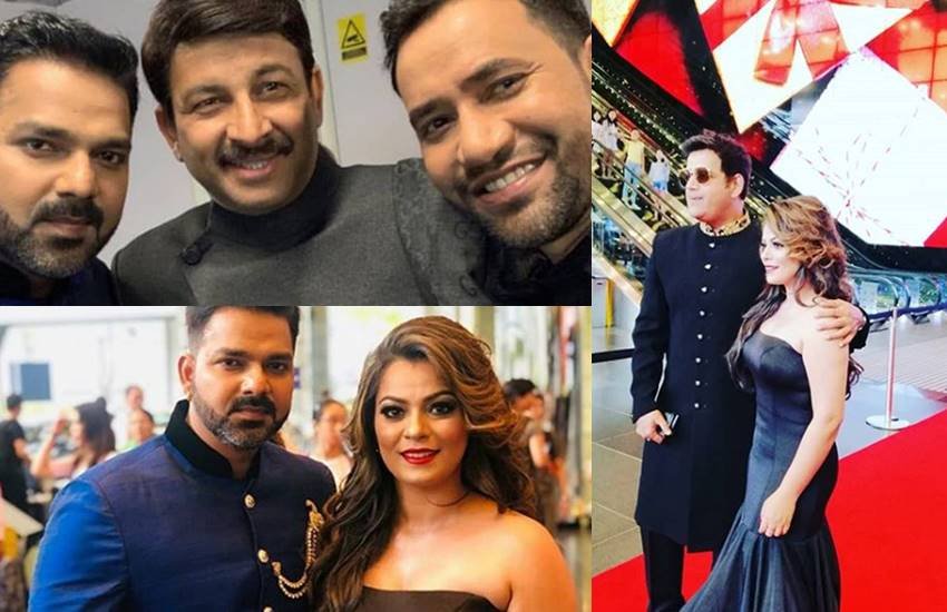 Bhojpuri News, International Bhojpuri Film Awards IBFA 2019, International Bhojpuri Film Awards, IBFA 2019, Bhojpuri Star Dinesh Lal Yadav Nirahua, Bhojpuri Actress Amrapali Dubey, Bhojpuri Star Manoj Tiwari, Bhojpuri Superstar Ravi Kishan, Bhojpuri Actor Pawan Singh, Pawan Singh at Singapore for IBFA 2019 Awards, Entertainment News, Bollywood News, Television News, Entertainment news