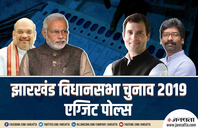 झारखंड विधानसभा चुनाव में बीजेपी को लग सकता है झटका, कांग्रेस-JMM को बढ़त