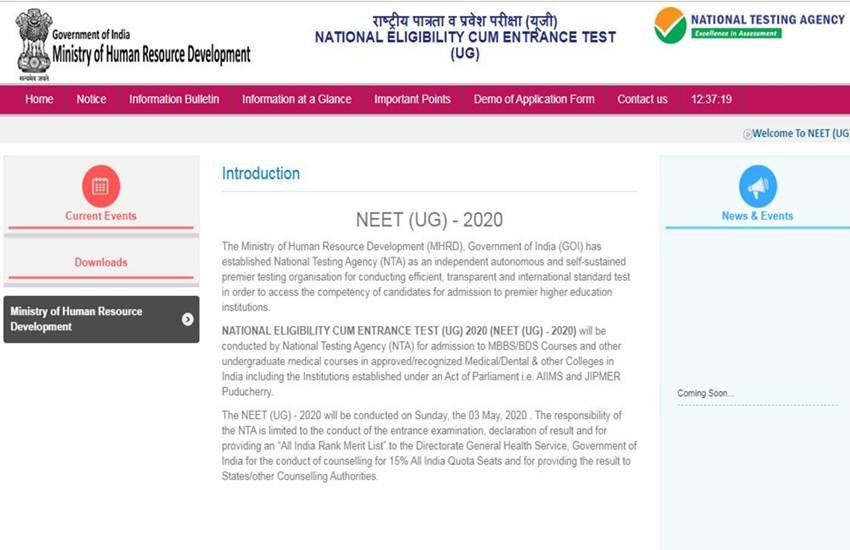 neet 2020 form, neet 2020 news, neet 2020 syllabus, neet 2020 exam date, neet 2020 form date, neet 2020 registration date, neet 2020 eligibility, neet 2020 application form, neet 2020 date, neet 2020 application date, neet 2020 application form date, neet 2020 apply, neet 2020 attempt limit, neet 2020 application form fees, neet 2020 application fee, neet 2020 admit card, neet 2020 apply date, neet 2020 books, NEET, NEET 2020, NEET application form, nta.neet.nic.in, nta.ac.in, national testing agency, neet 2020 application form download online, mbbs admissions, medical college admissions, education news
